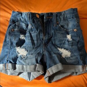 Stylish Distressed Denim Shorts for Women